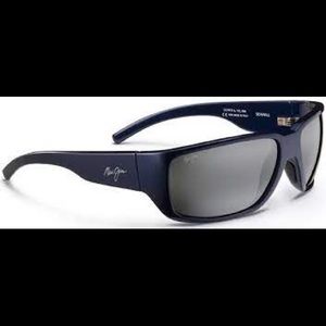 MAUI JIM SUNGLASS—-SEAWALL—NAVY